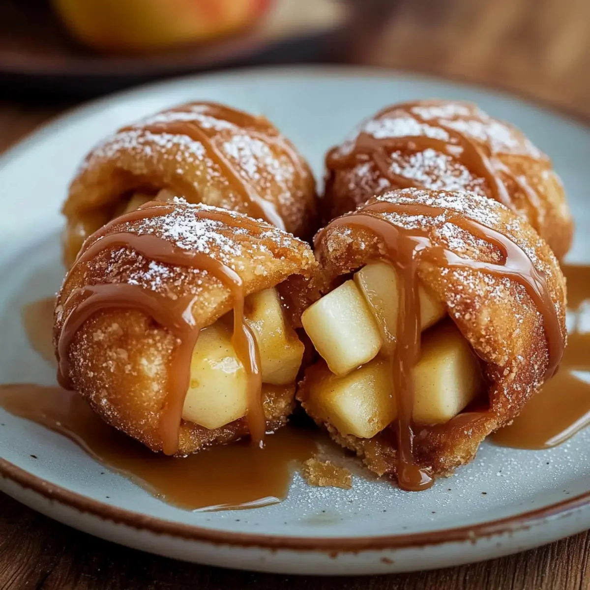 Caramel Apple Pie Bombs