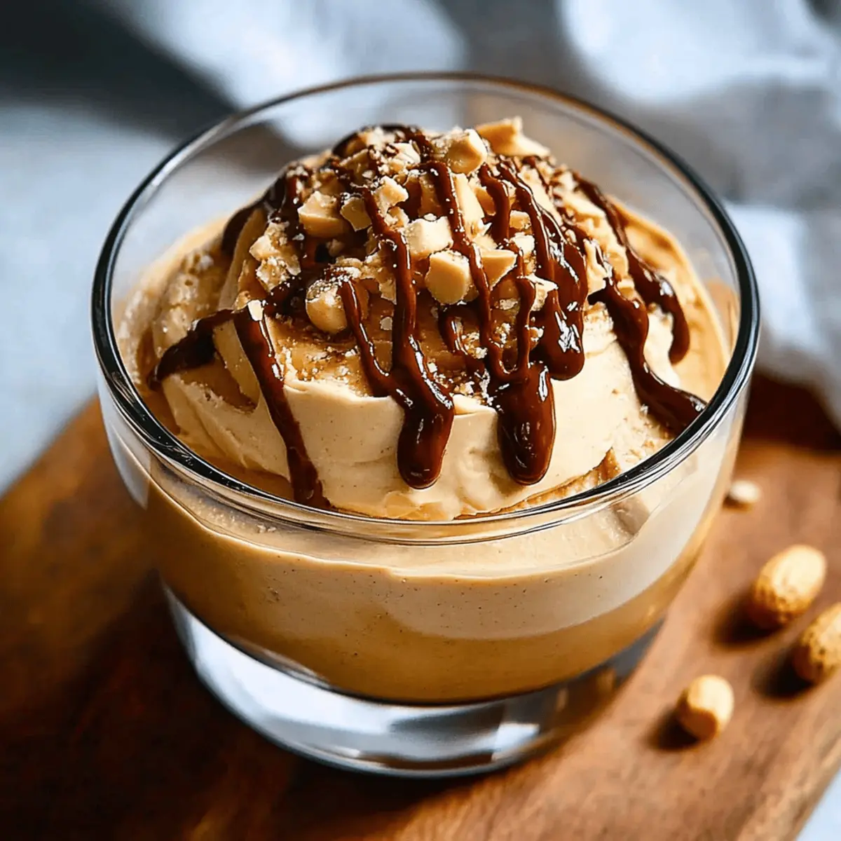 Cottage Cheese Peanut Butter Mousse