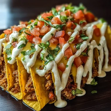 Loaded Taco Creamy Cheese Sauce