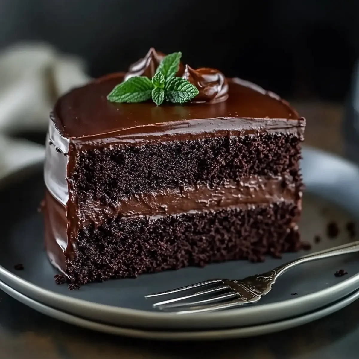 Midnight Fudge Cake