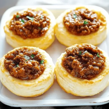 Sloppy Joe Biscuits