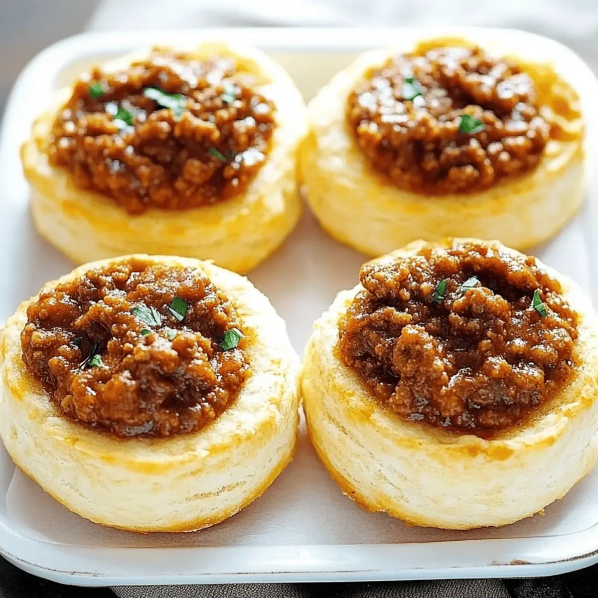 Sloppy Joe Biscuits