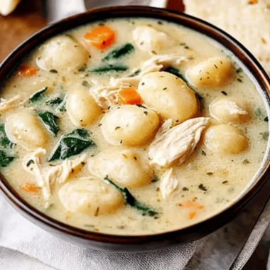 Olive Garden Chicken Gnocchi Soup