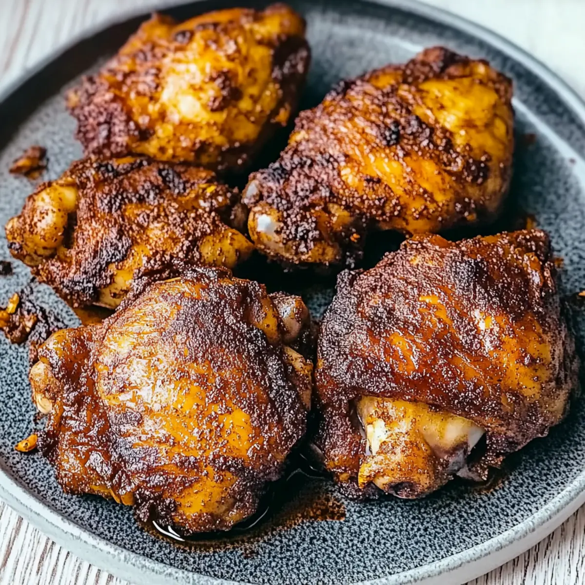 Berbere Chicken Thighs