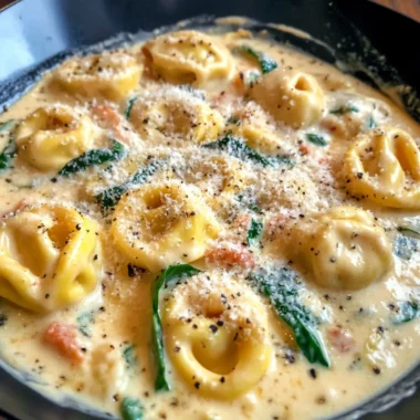 Creamy Tortellini Skillet