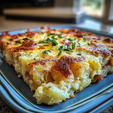 Egg Potato Breakfast Casserole