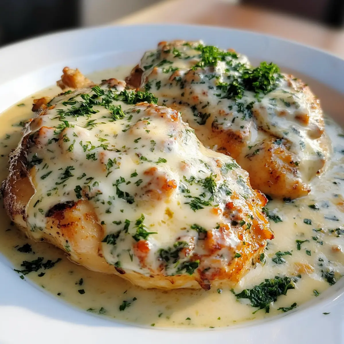 Creamy Garlic Parmesan Chicken
