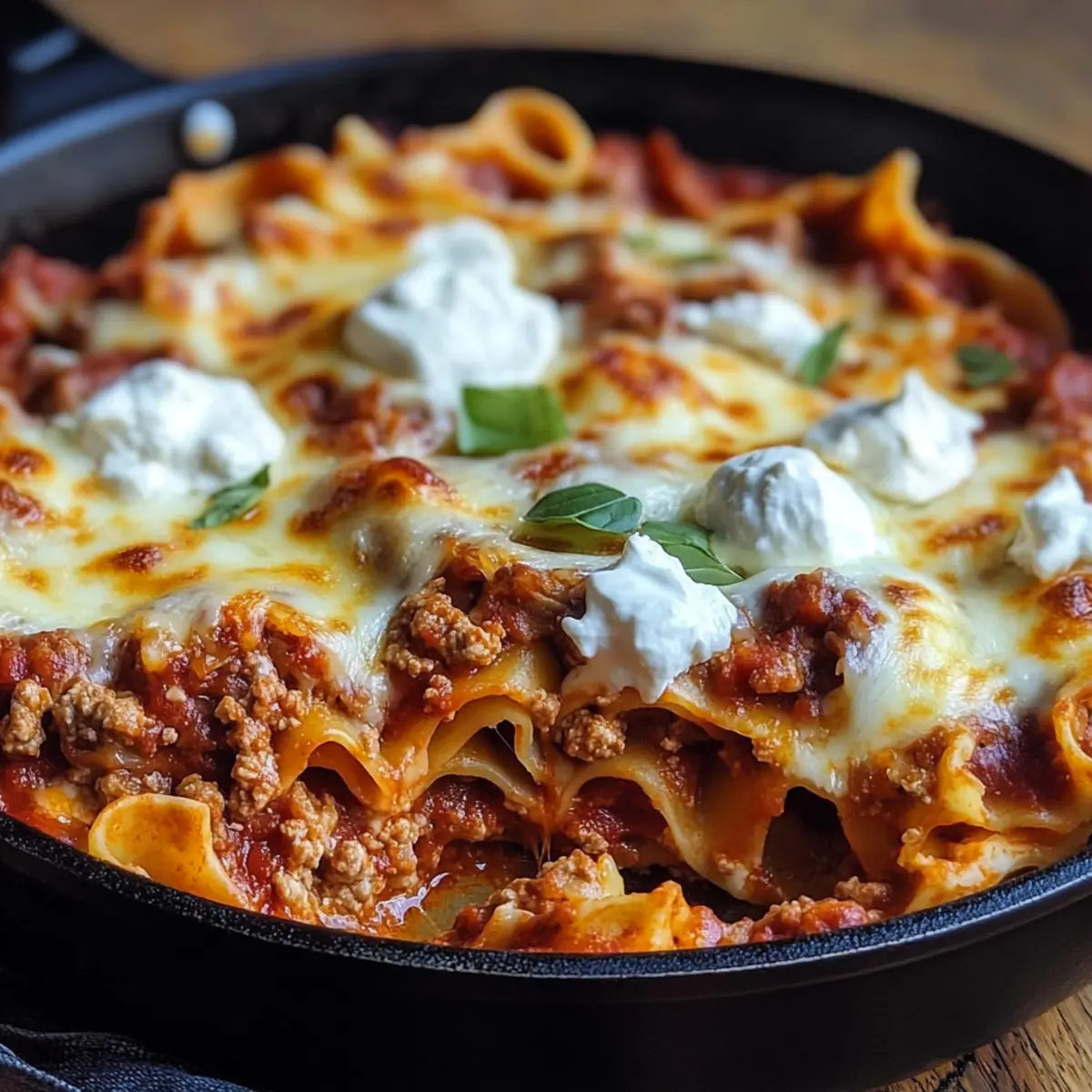 Skillet Lasagna