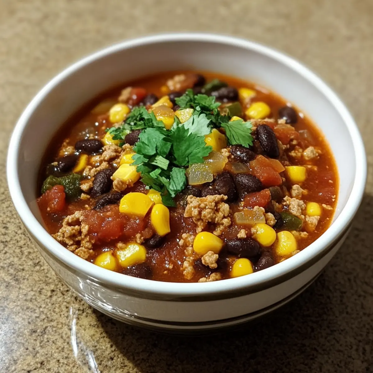 Crockpot Taco Soup