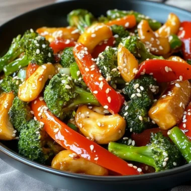 Veggie Stir-Fry with Ginger Soy Sauce