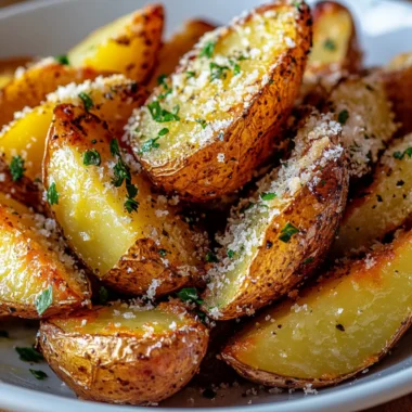 Garlic Parmesan Roasted Potatoes