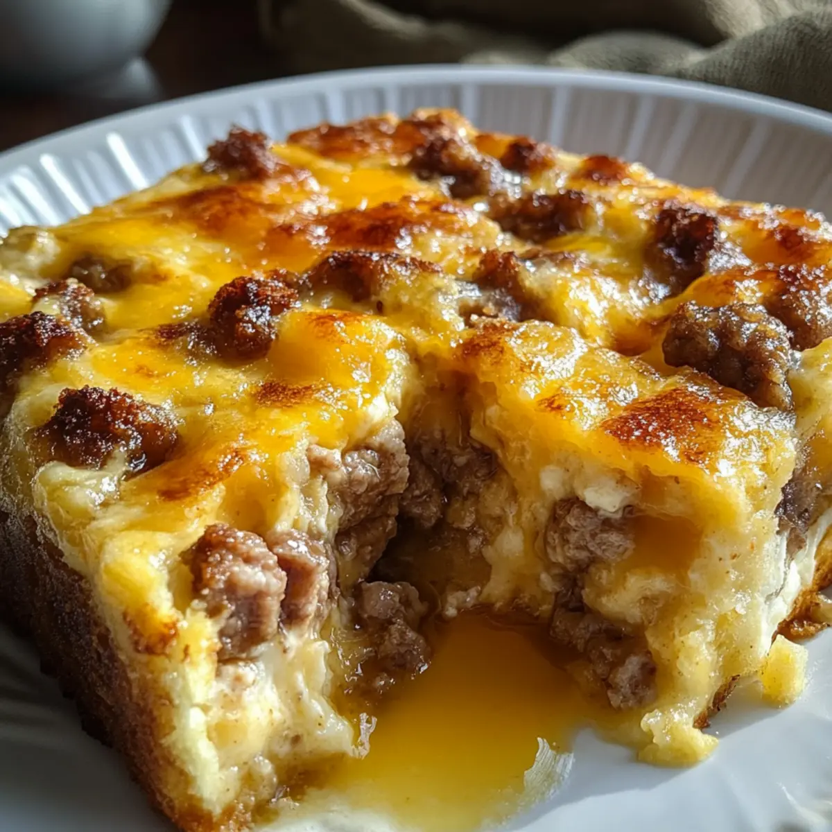 Breakfast Casserole With Gravy