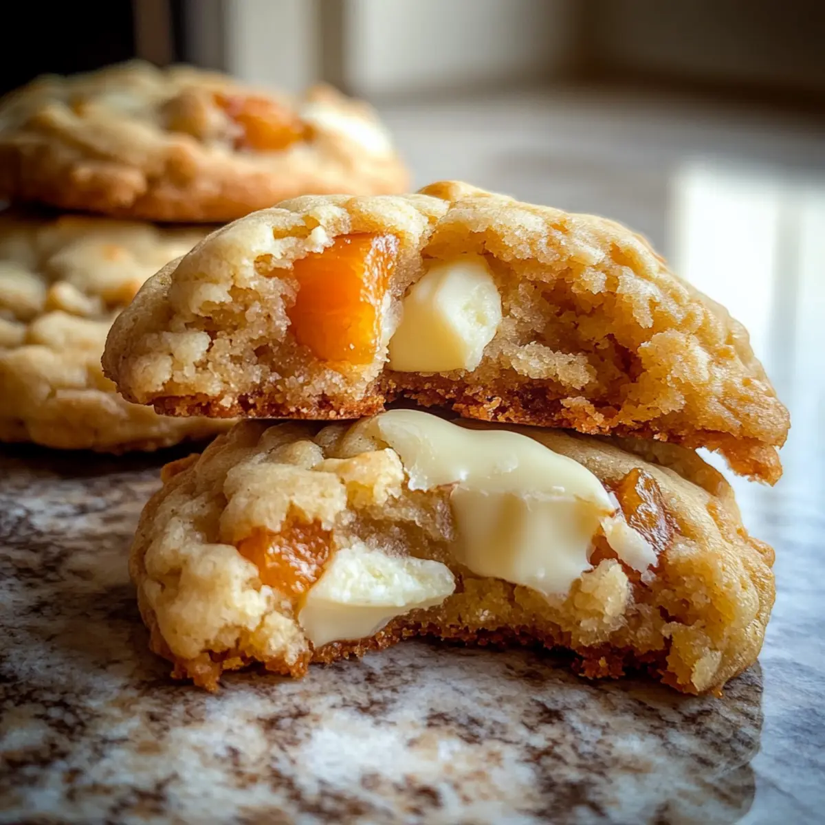 Apricot White Chocolate Cookies
