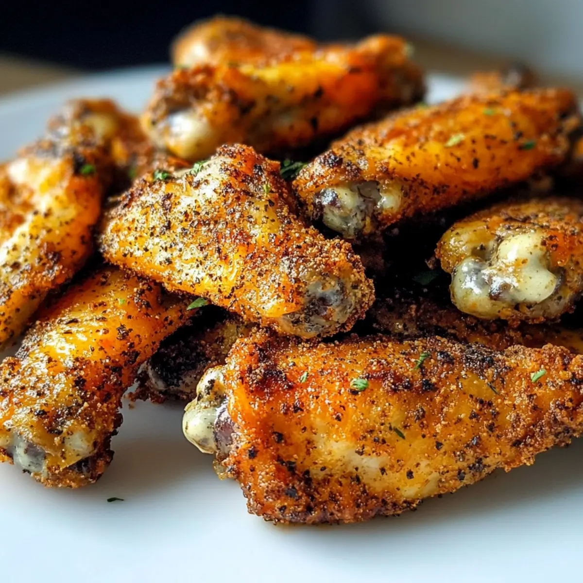 Crispy Air Fryer Ranch Wings