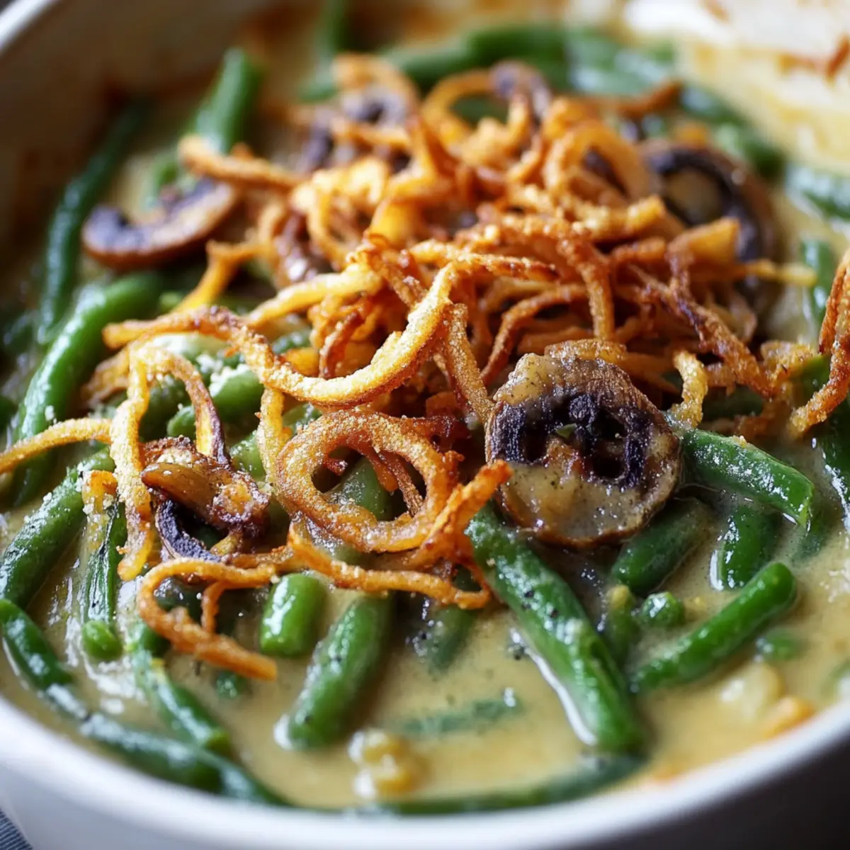 Vegan Green Bean Casserole