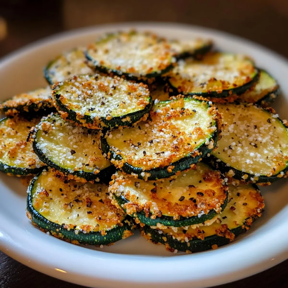 Salt and Pepper Zucchini Chips