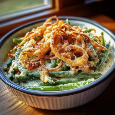 Green Bean Casserole With Frozen Beans