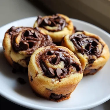 Chocolate Chip Cookie Rolls