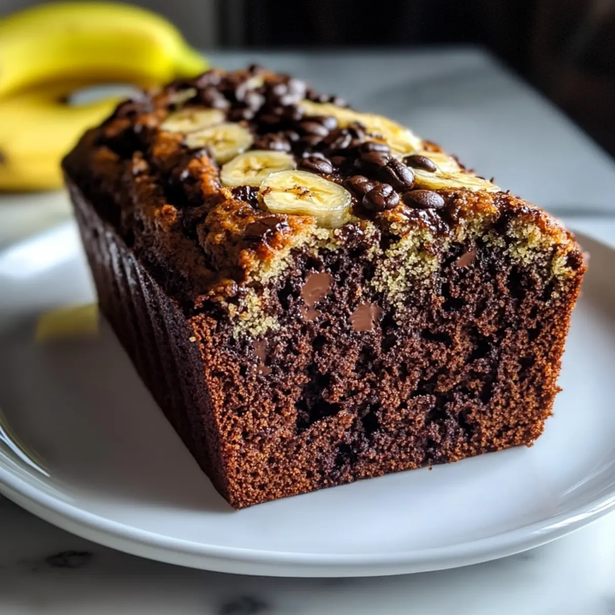 Chocolate Espresso Banana Bread