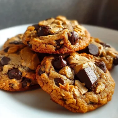 Banana Bread Chocolate Chip Cookies