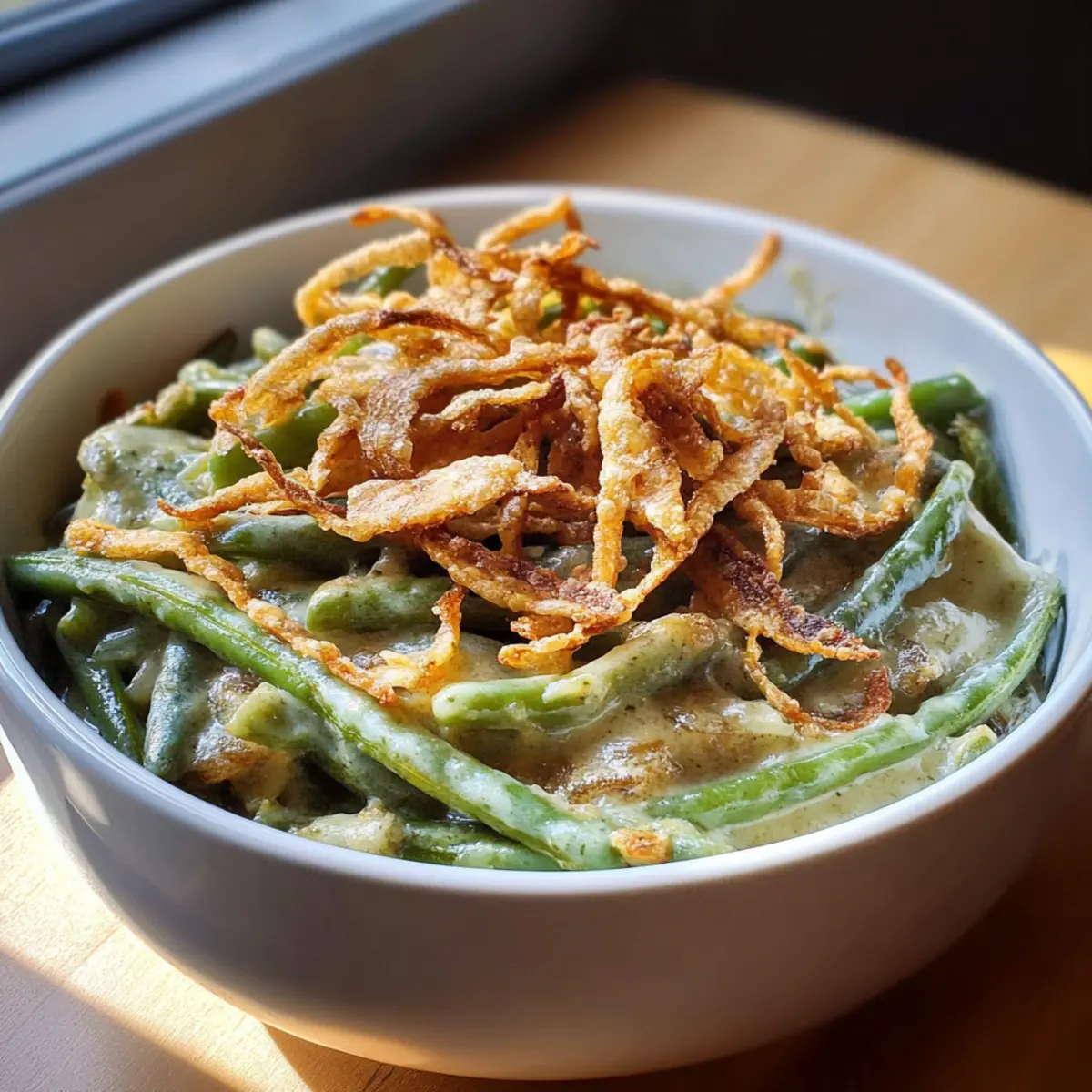 Homemade Green Bean Casserole