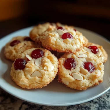 Cherry Almond Amish Sugar Cookies