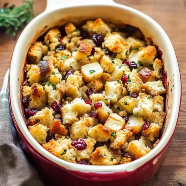 Cranberry Apple Stuffing