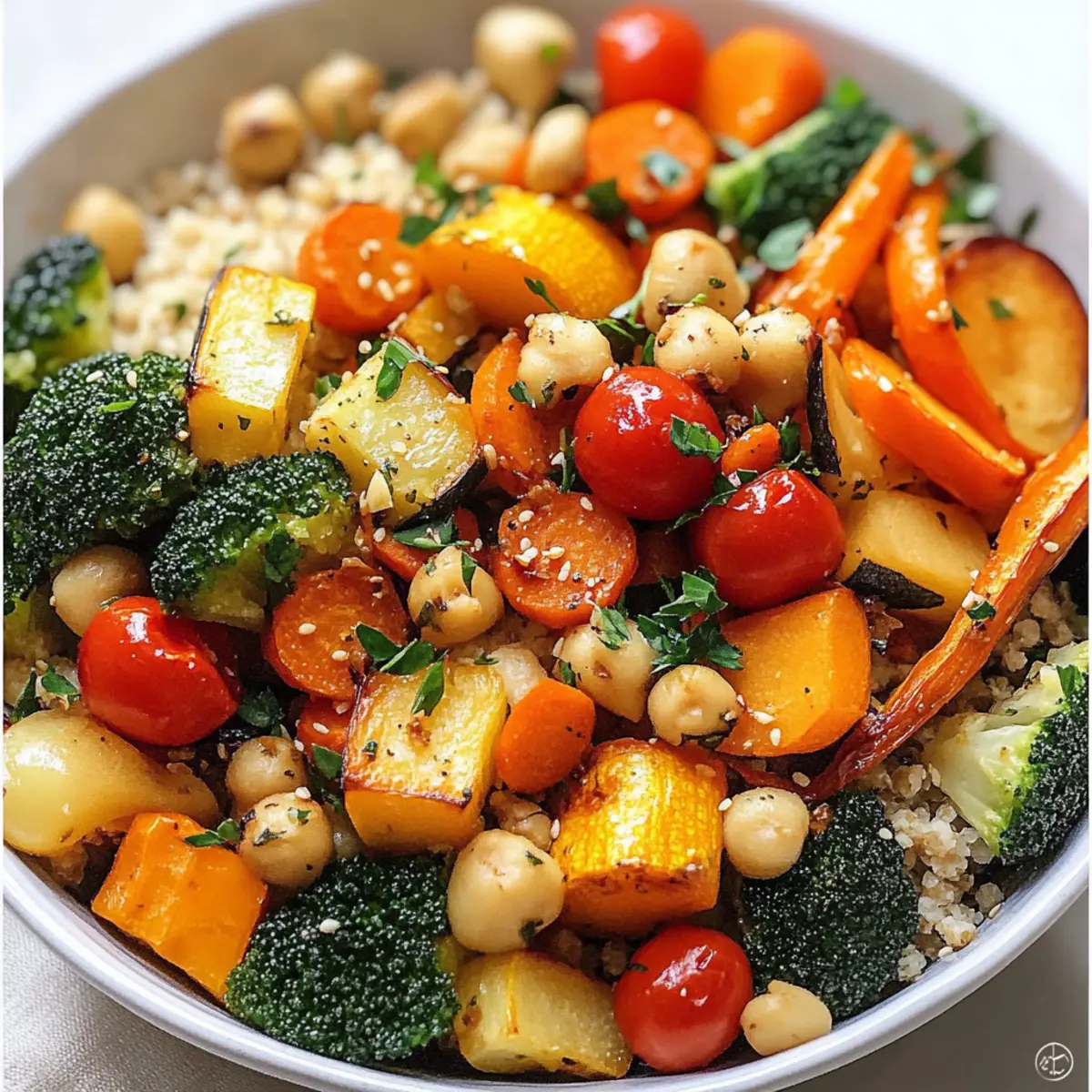 Roasted Vegetable Buddha Bowl