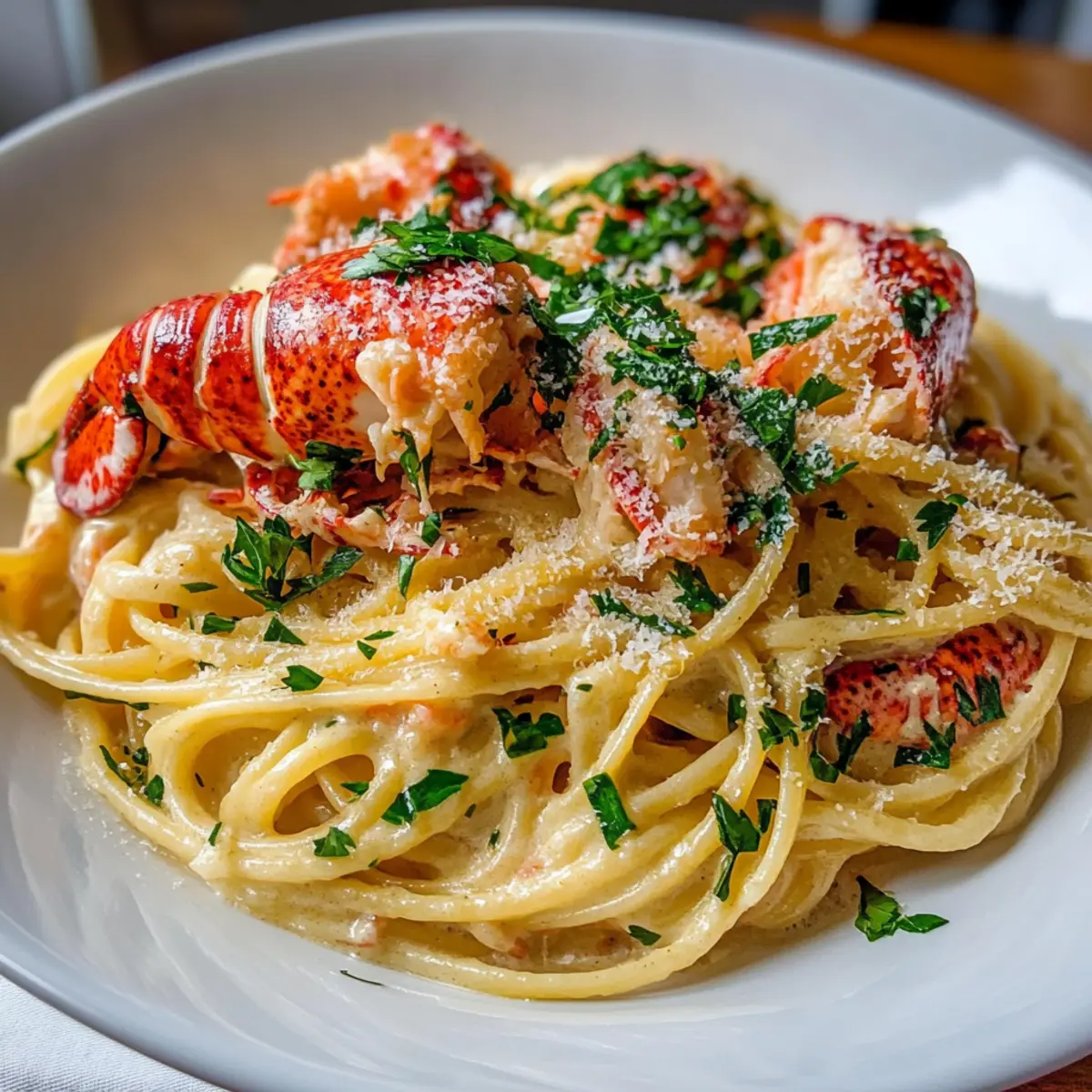 Butter Lobster Pasta