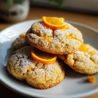 Orange Clove Cookies