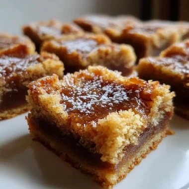 Salted Caramel Butter Bars