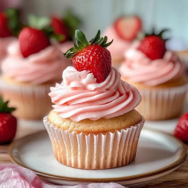 Strawberry Cupcakes