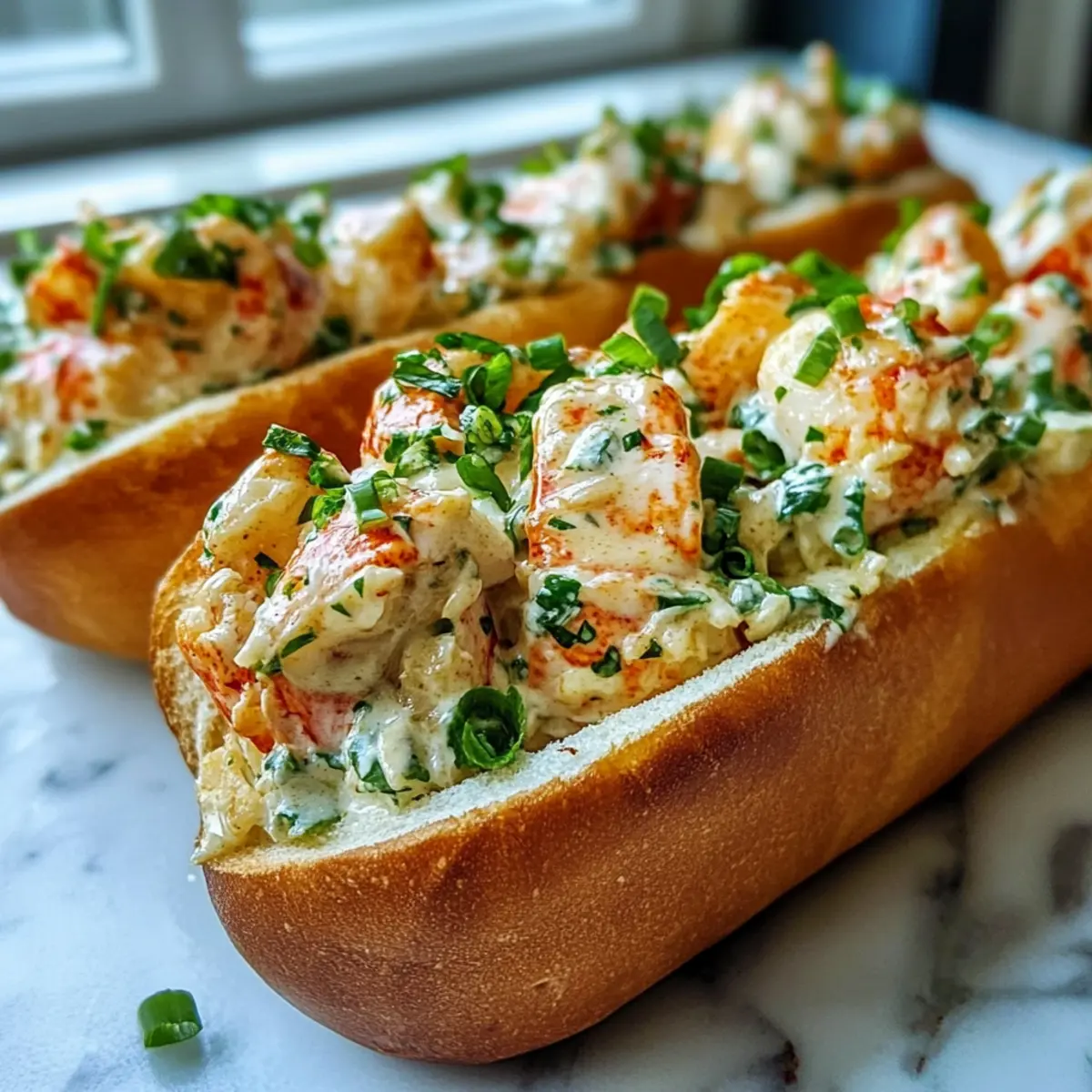 Garlic Butter Lobster Rolls