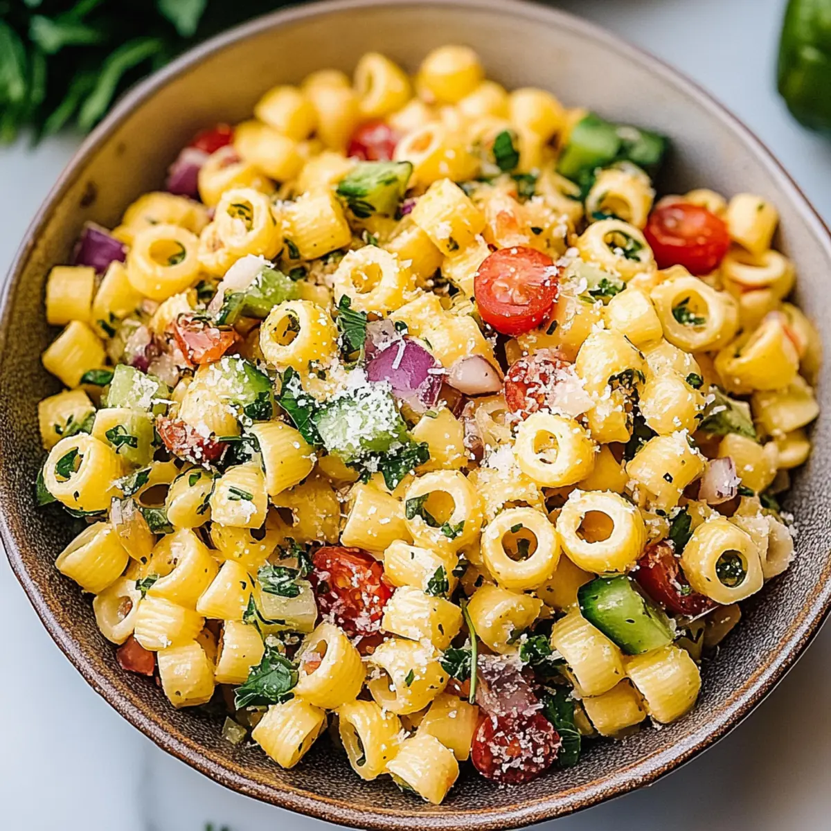 Italian Grinder Pasta Salad
