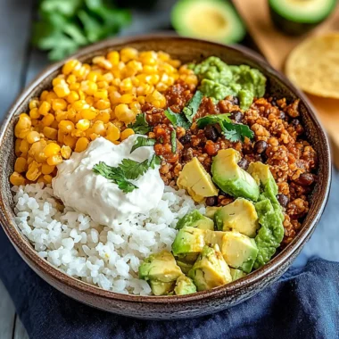 Taco Rice Bowl