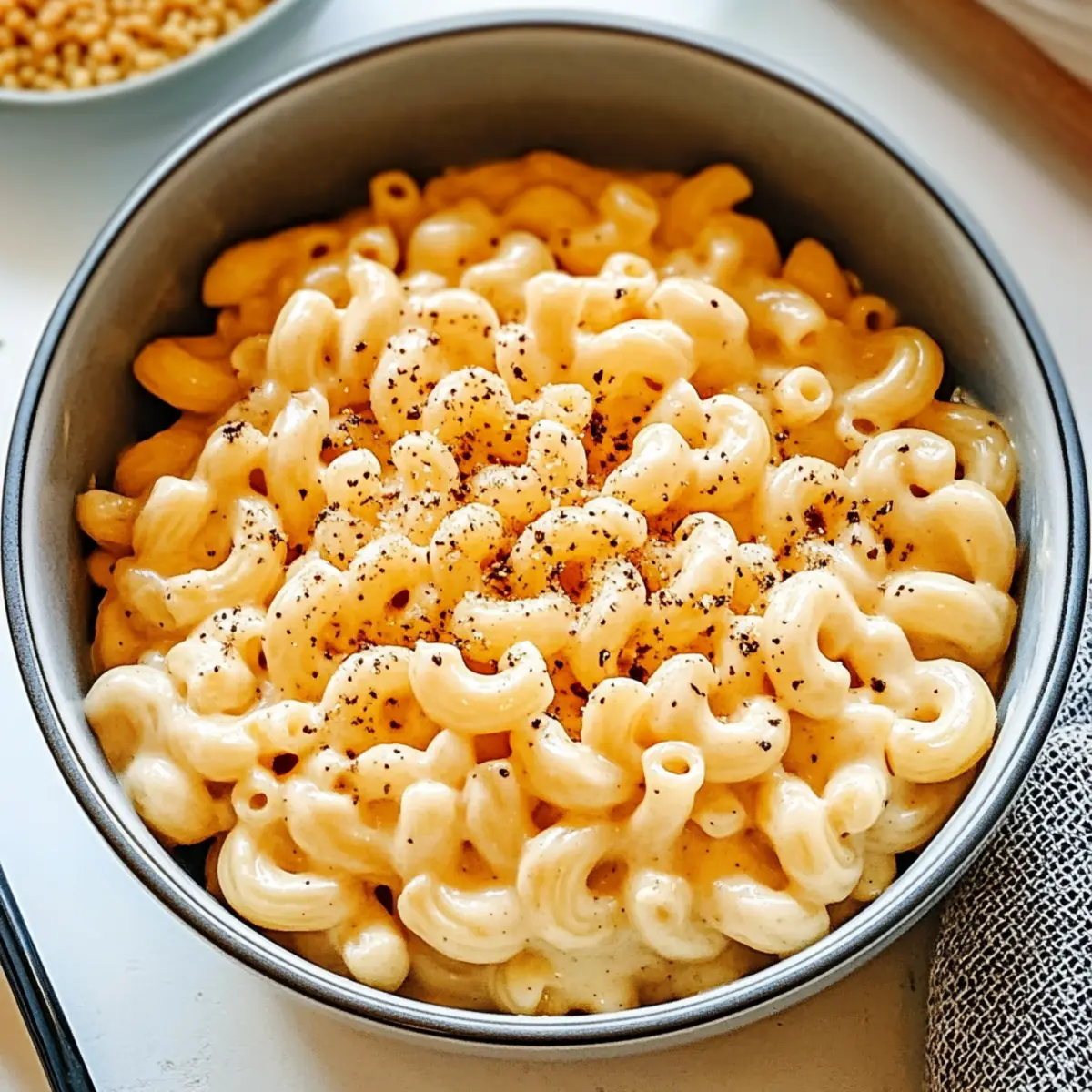 One Pot Mac and Cheese