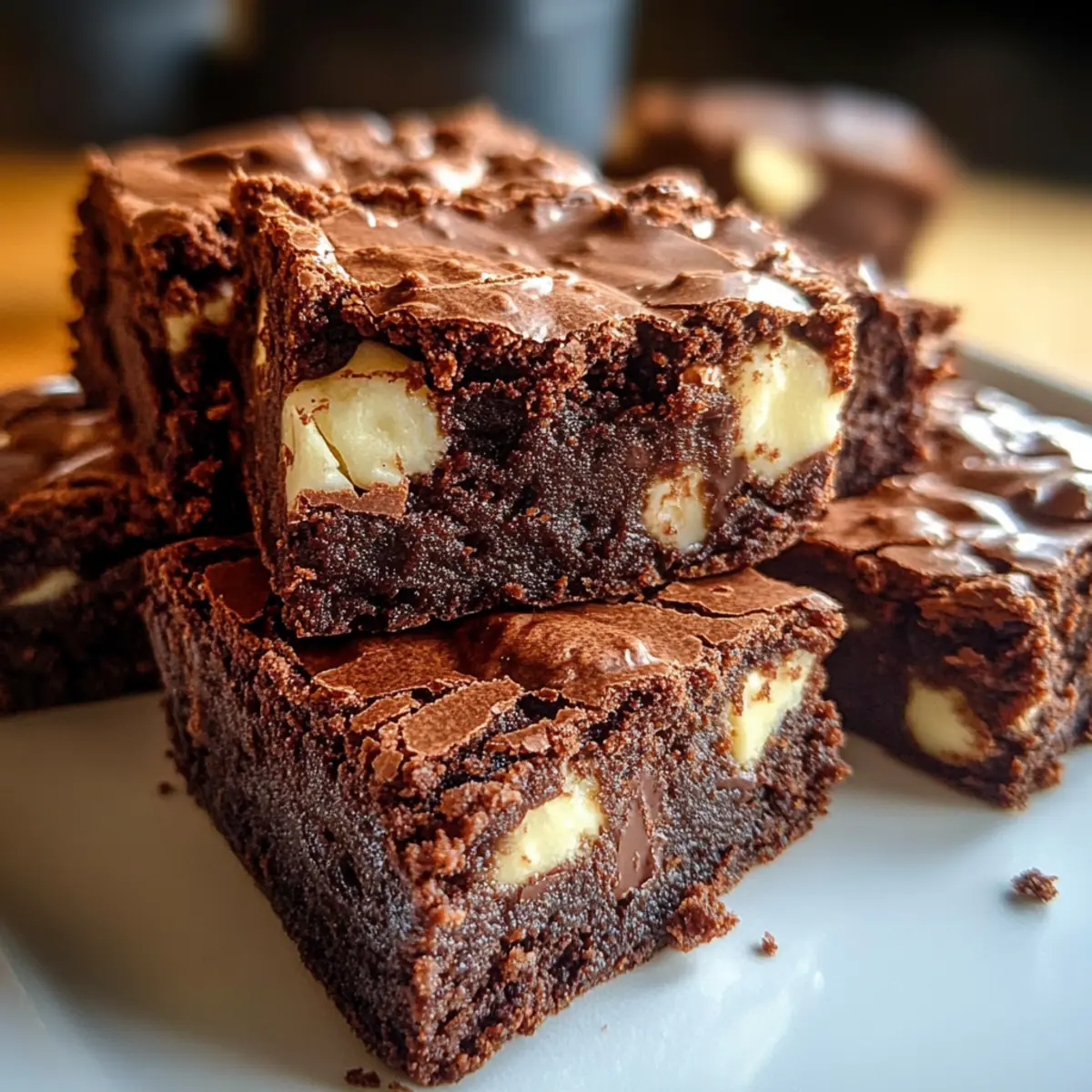 White Chocolate Brownies