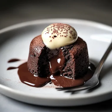 Molten Chocolate Lava Cakes