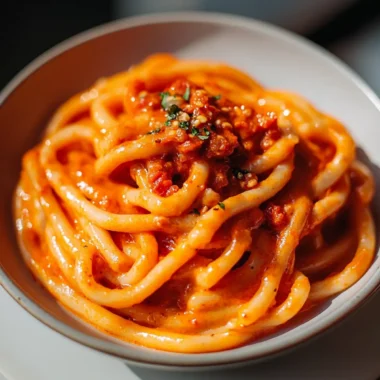 Red Pepper Cream Sauce