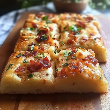 Kimchi & Bacon Focaccia