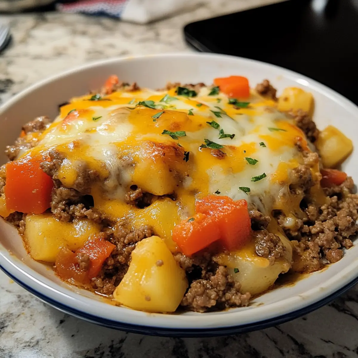 Hobo Ground Beef Casserole