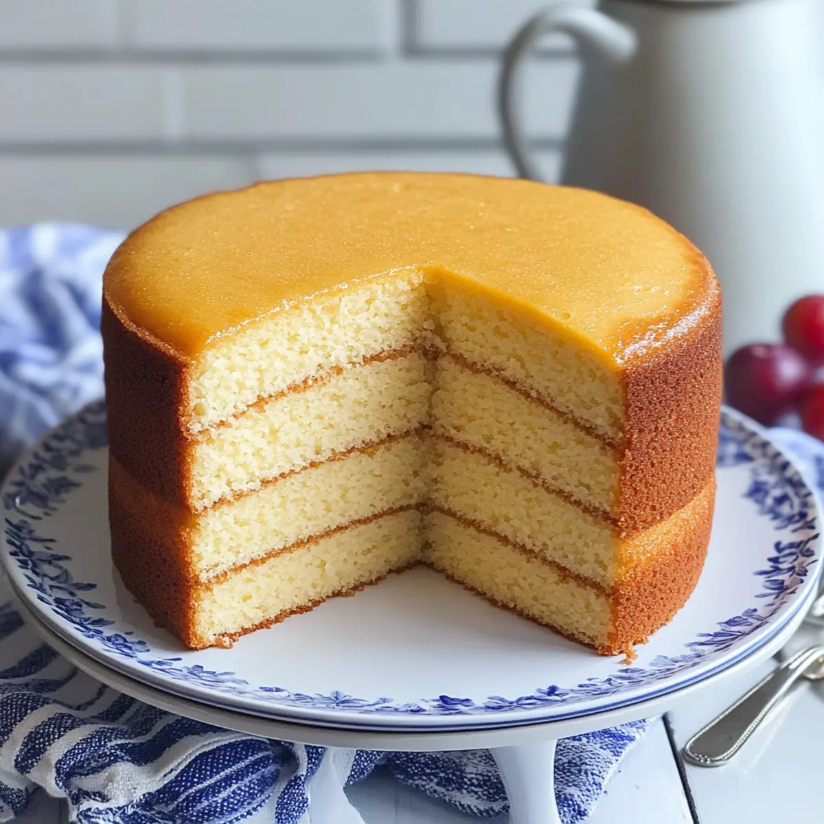Vanilla Sponge Cake