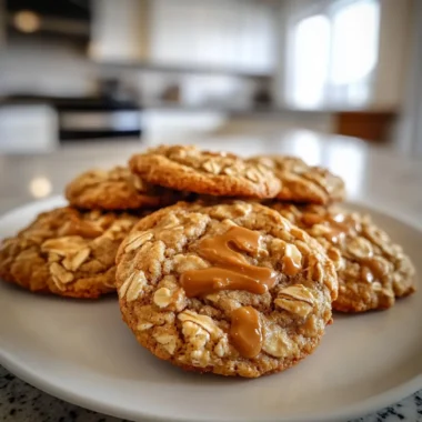 Caramel Oatmeal Cookies