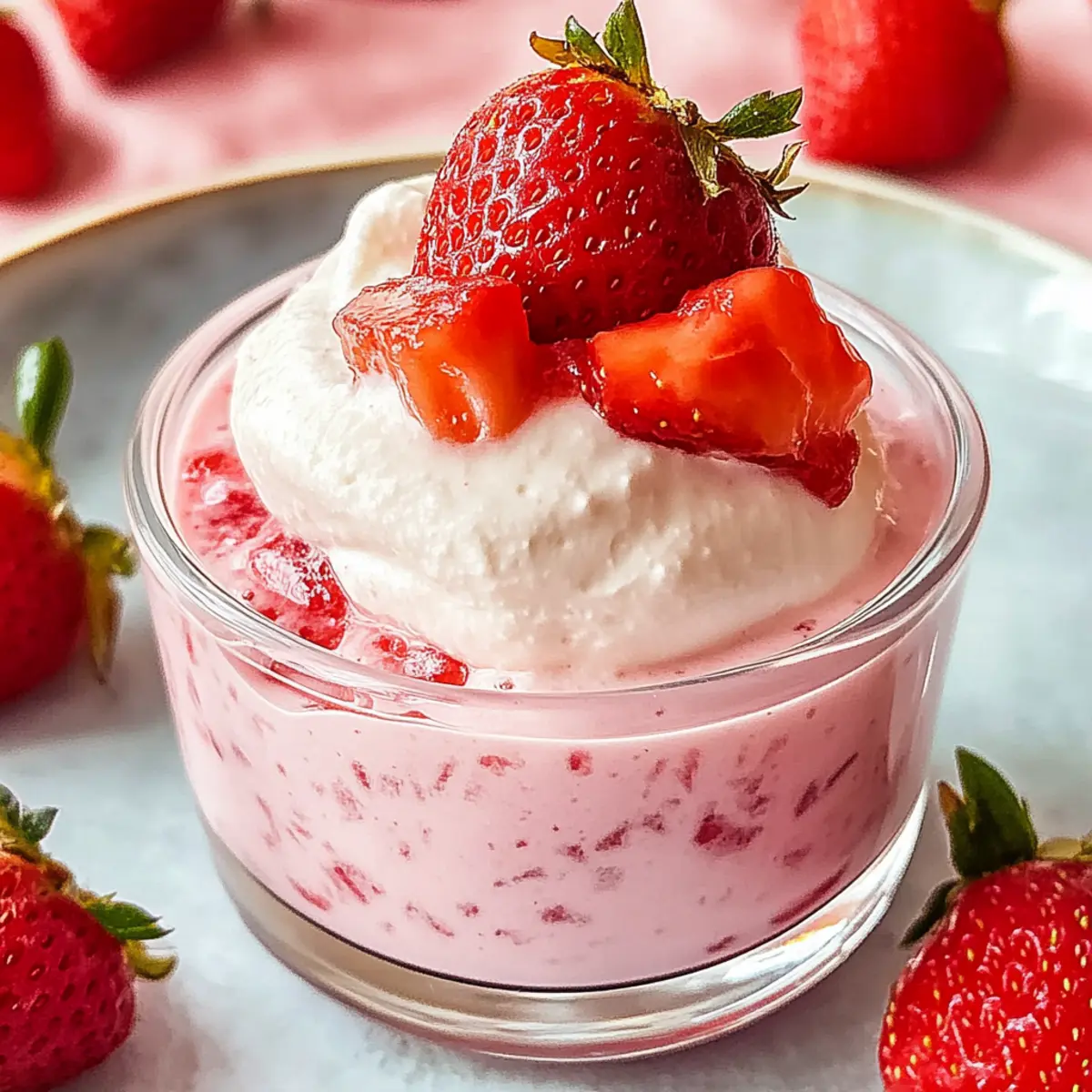 Strawberry Mousse