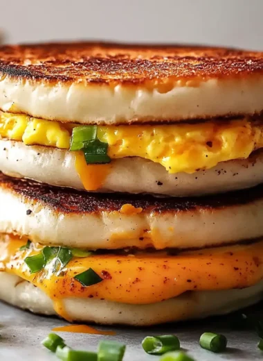 Spicy Chipotle Egg Breakfast Sandwiches