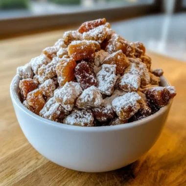 Caramel Apple Puppy Chow