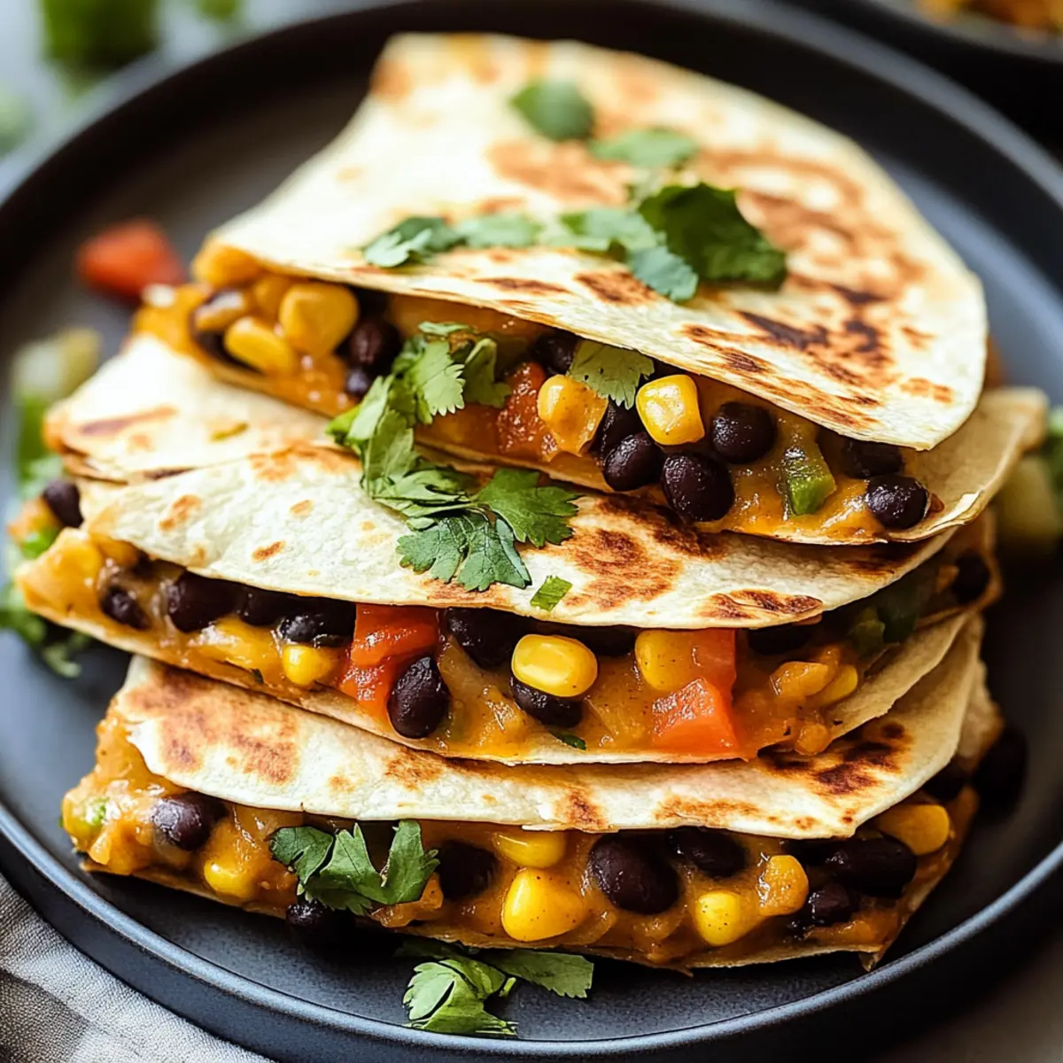 Black Bean Quesadilla