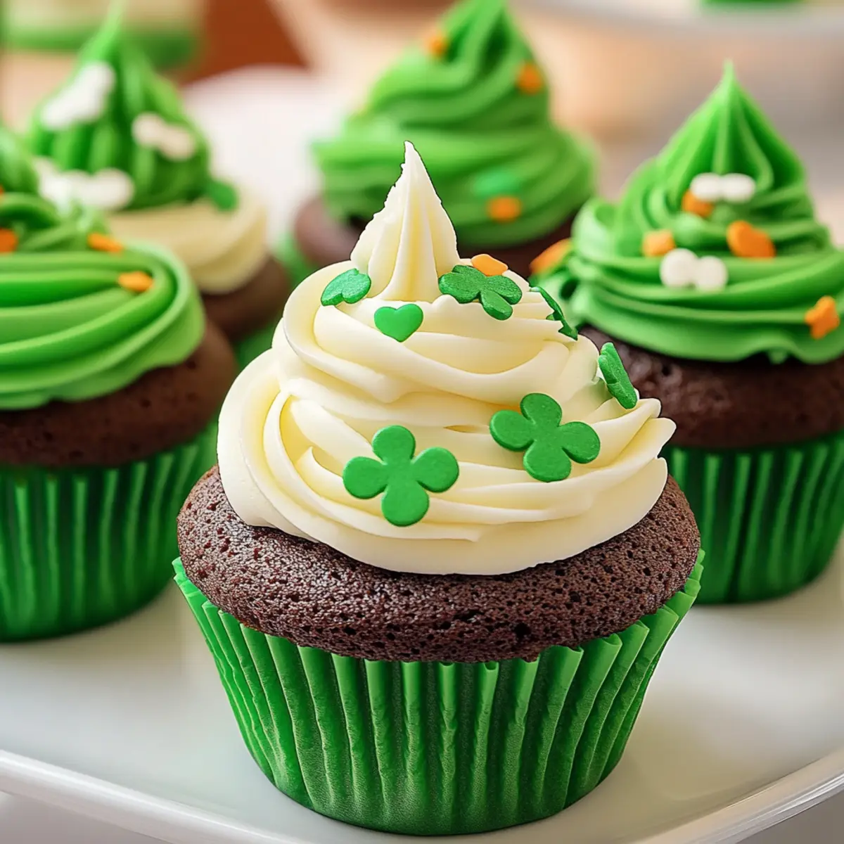 St. Patrick’s Day Cupcakes