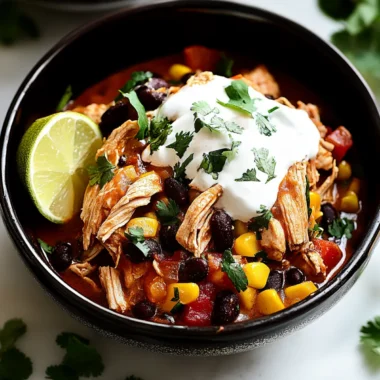 Crockpot Mexican Chicken