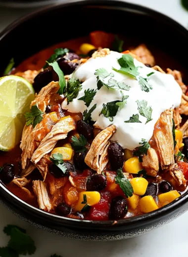 Crockpot Mexican Chicken